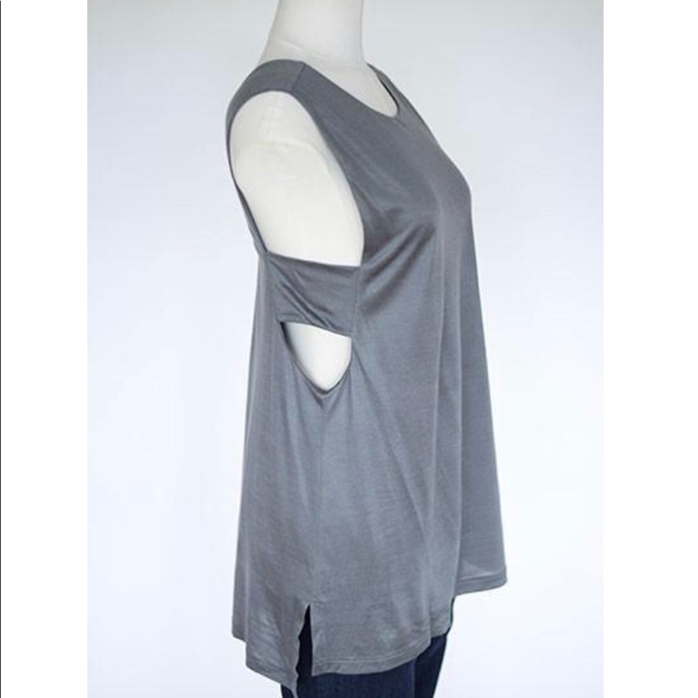 Banana Republic Gray Tunic Tank